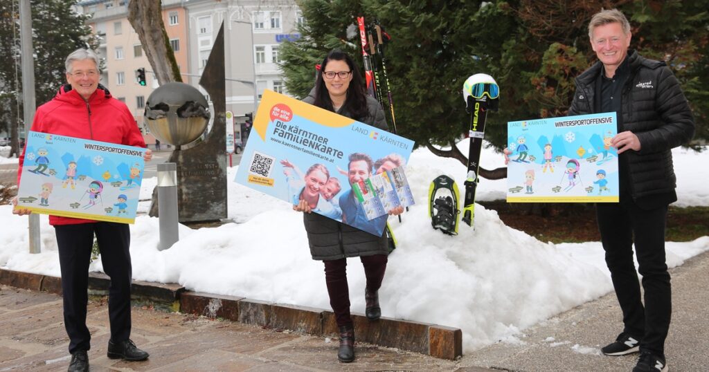 Aktiv durch den Winter mit der K&auml;rntner Familienkarte und der Wintersport-Offensive