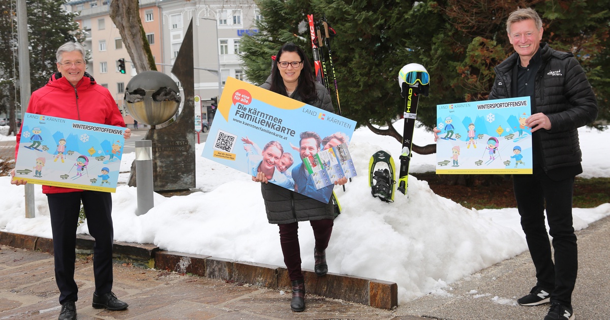 Aktiv durch den Winter mit der K&auml;rntner Familienkarte und der Wintersport-Offensive